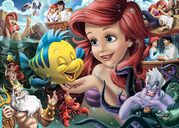 Disney Princess: De Kleine Zeemeermin - Puzzel 1000 stukjes - Ravensburger 12000567
