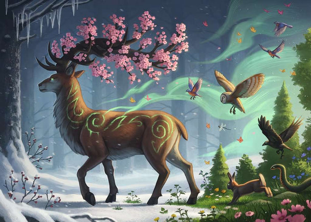 Deer of spring - Puzzel 1000 stukjes - Ravensburger 12000616