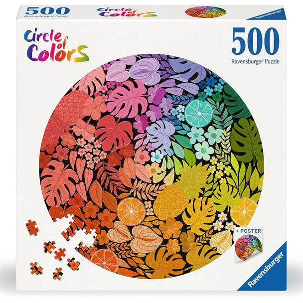 Circle of Colors: Tropical - Puzzel 500 stukjes - Ravensburger 12000821