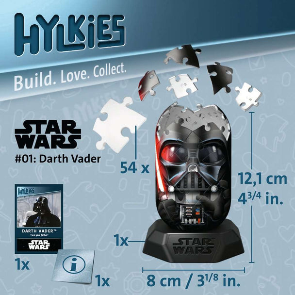 Hylkies: Dart Vader - 3D Puzzel - Ravensburger 12001012