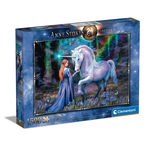 Bluebell Wood - Anne Stokes - Puzzel 1500 stukjes - Clementoni 31821