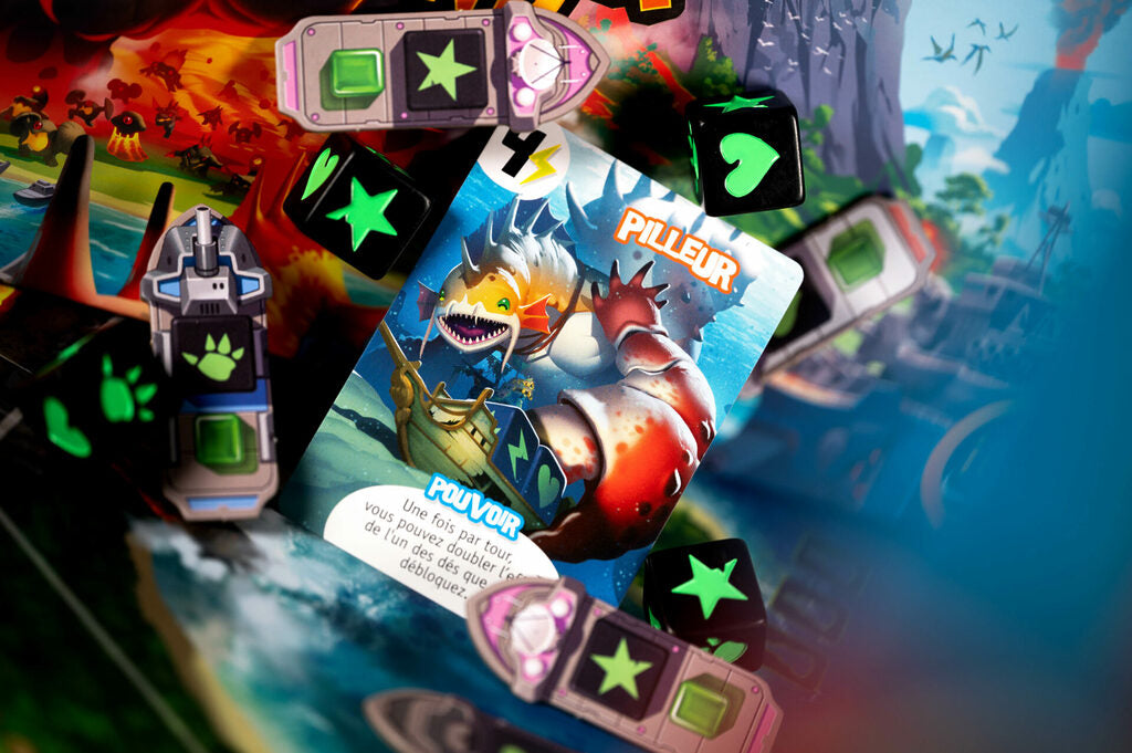 King of Monster Island - Bordspel van Iello