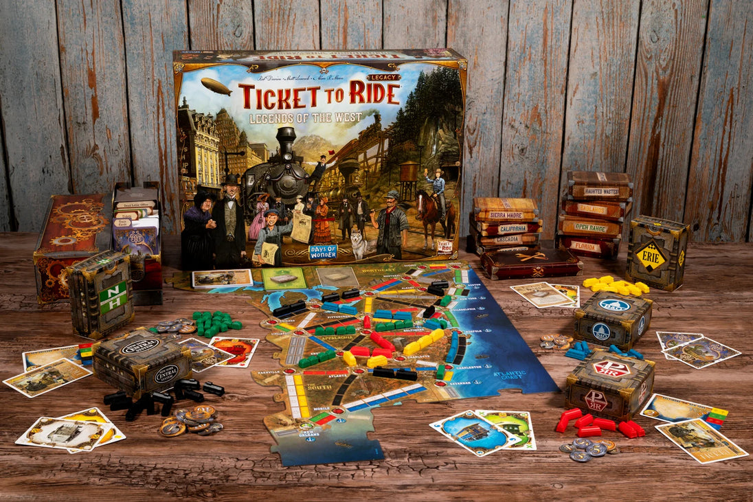 Ticket to Ride Legacy - Legendes uit het westen