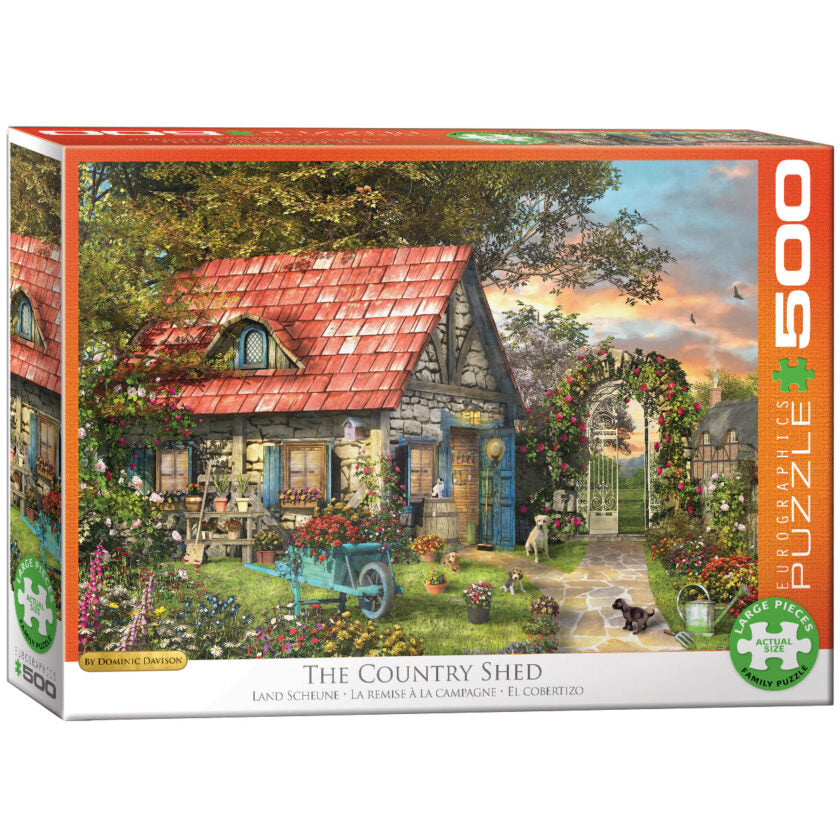 The Country Shed - Puzzel 500 stukjes - Eurographics 6500-0971