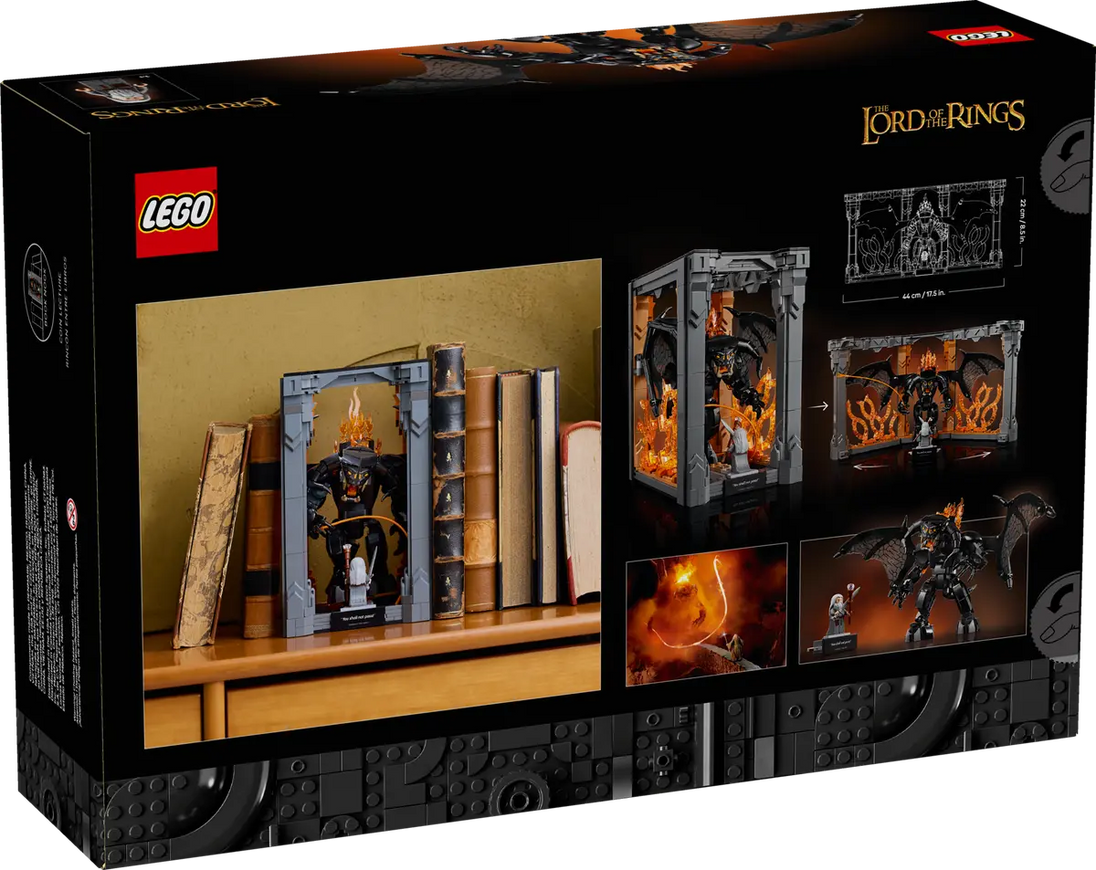 Boekensteun: The Lord of the Rings – Balrog™ - LEGO® 10367