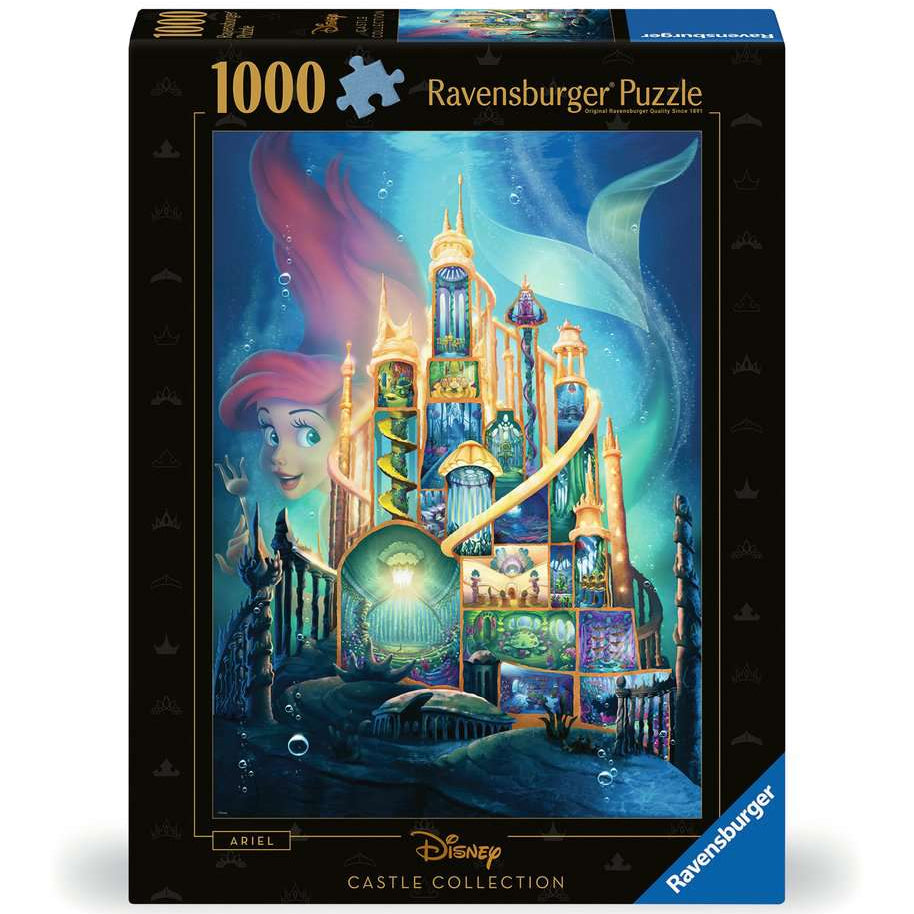 Disney Castles: Ariel - Puzzel 1000 stukjes - Ravensburger 12000265