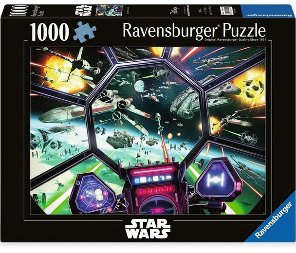 Star Wars TIE Fighter cockpit - Puzzel 1000 stukjes - Ravensburger 16920