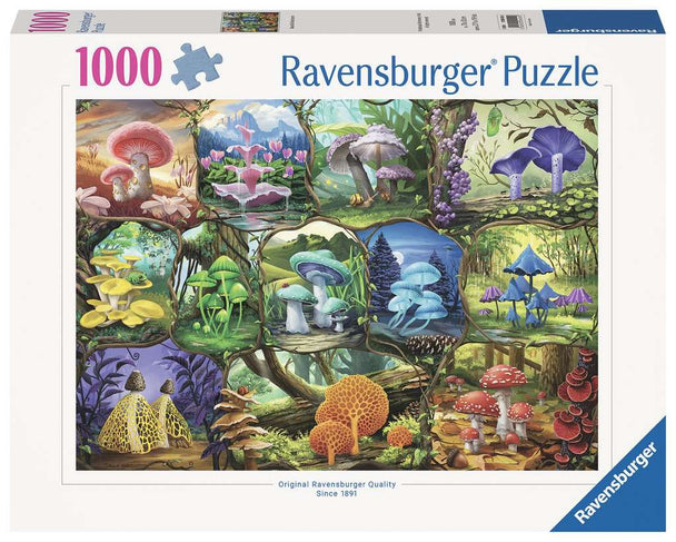 Mooie paddenstoelen - Puzzel 1000 stukjes - Ravensburger 17312