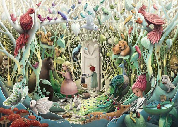 De geheime tuin - Puzzel 1000 stukjes - Ravensburger 12000542