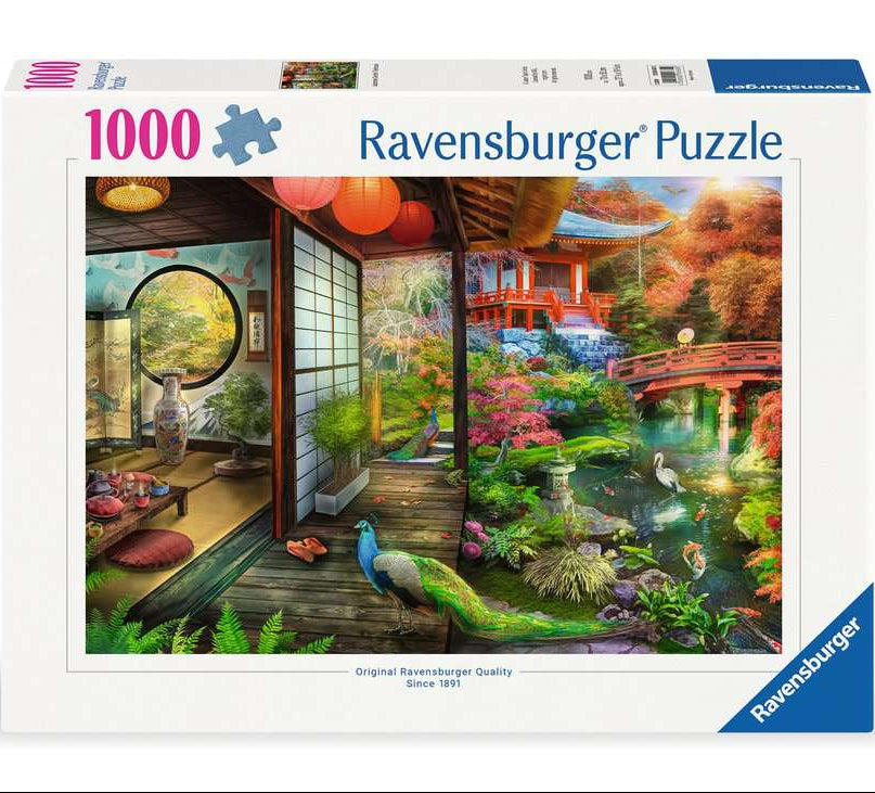 Japanese Garden Teahouse - Puzzel 1000 stukjes - Ravensburger 12000635