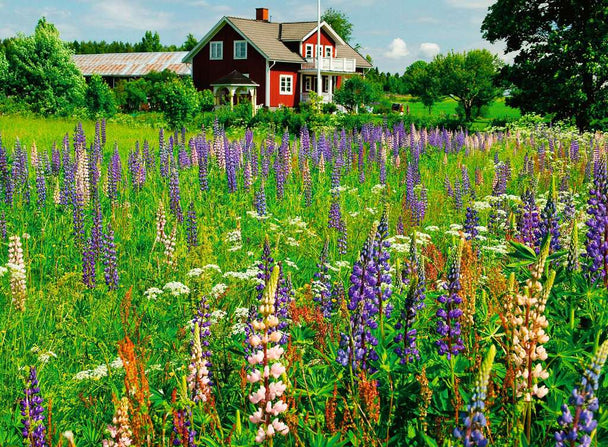 Boerderij in Zweden - Puzzel 500 stukjes - Ravensburger 12000844