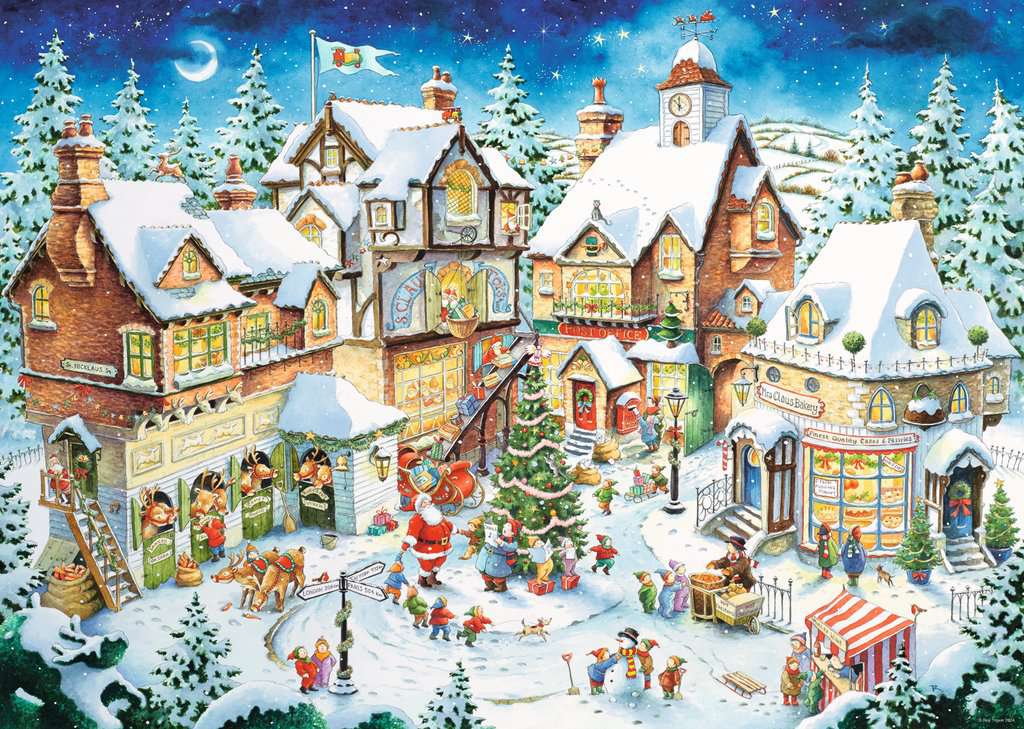 Christmas Village - Puzzel 1000 stukjes - Ravensburger 12001271