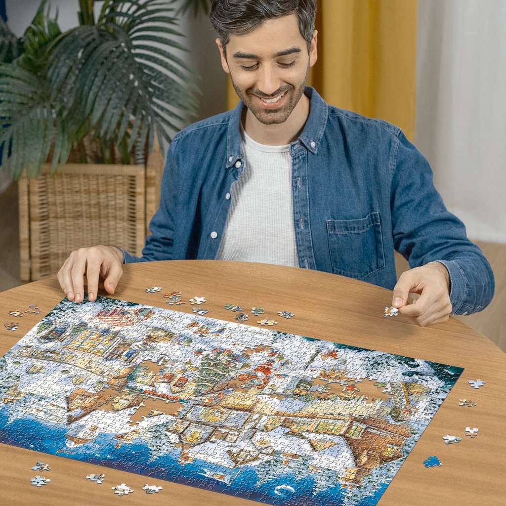 Christmas Village - Puzzel 1000 stukjes - Ravensburger 12001271