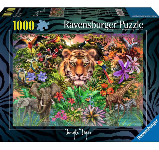 Jungle Tiger - Puzzel 1000 stukjes - Ravensburger 120012733