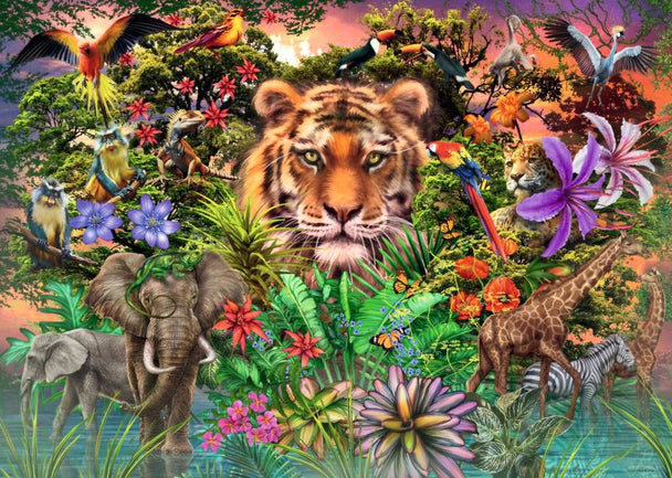 Jungle Tiger - Puzzel 1000 stukjes - Ravensburger 120012733