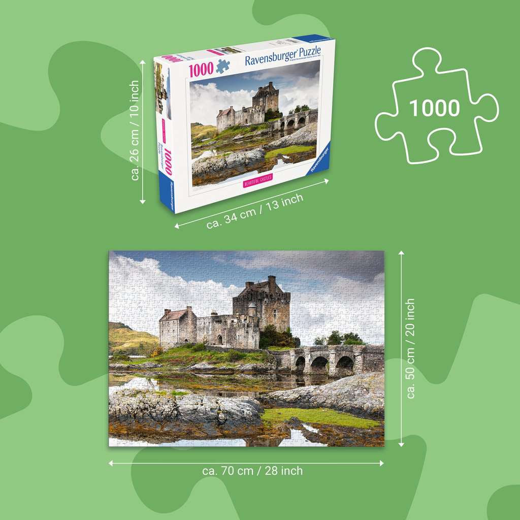 Eilean Donan Castle, Scotland - Puzzel 1000 stukjes - Ravensburger 12001337