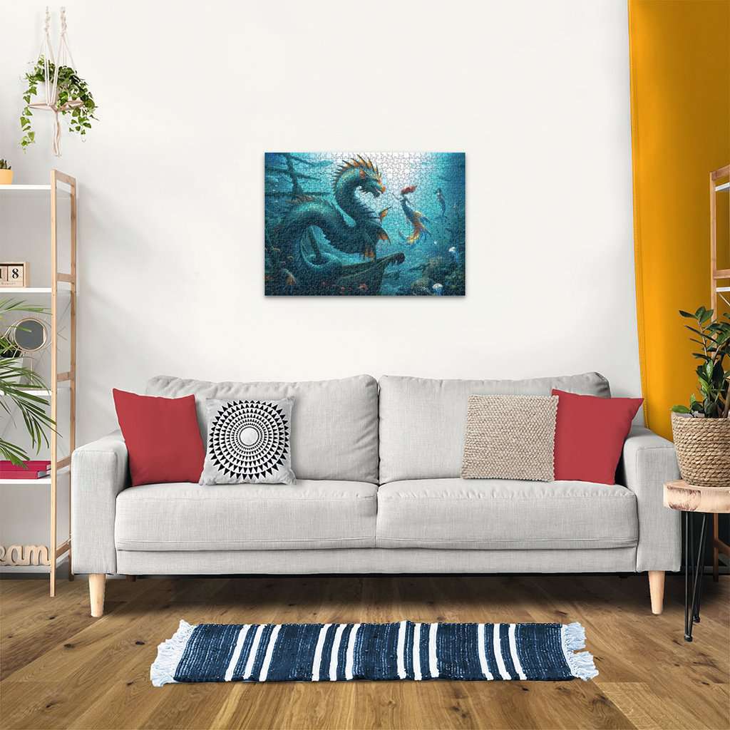 Dragon, Mermaids and Turtles - Puzzel 1000 stukjes - Ravensburger 12001434