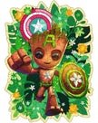 Wooden: Marvel Groot - Puzzel 150 stukjes - Ravensburger 12001459