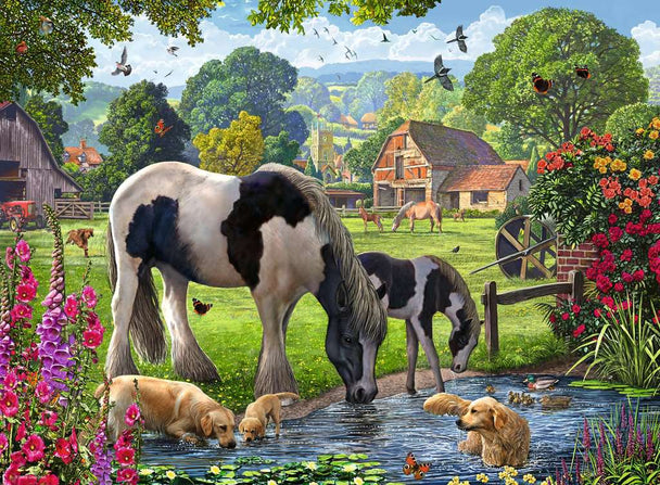 Hadlow Ponies - Puzzel 500 stukjes - Ravensburger 12001570