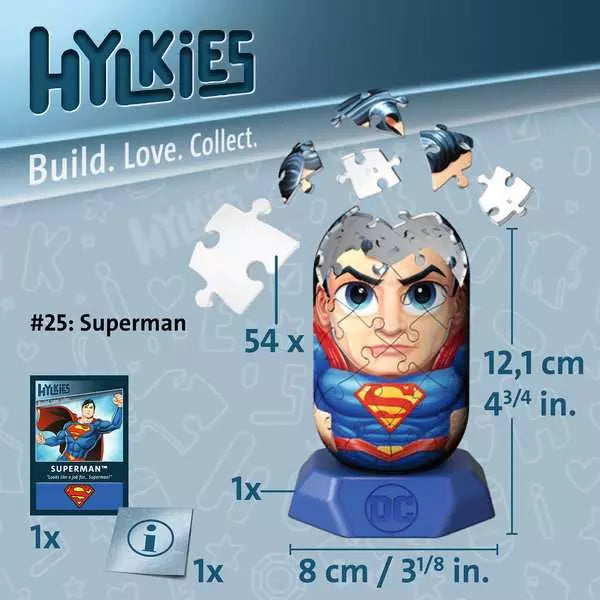 Hylkies: Superman - 3D Puzzel - Ravensburger 12008012