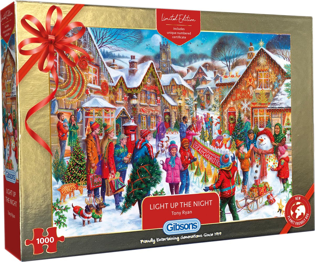 Light Up The Night- Puzzel 1000 stukjes - Gibsons G2021