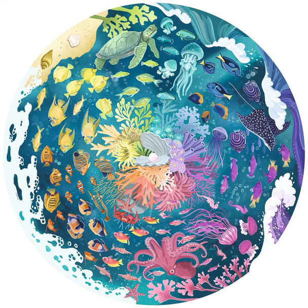 Circle of Colors: Ocean and Submarine - Puzzel 500 stukjes - Ravensburger 17170
