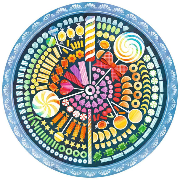 Circle of Colors: Candies - Puzzel 500 stukjes - Ravensburger 17350