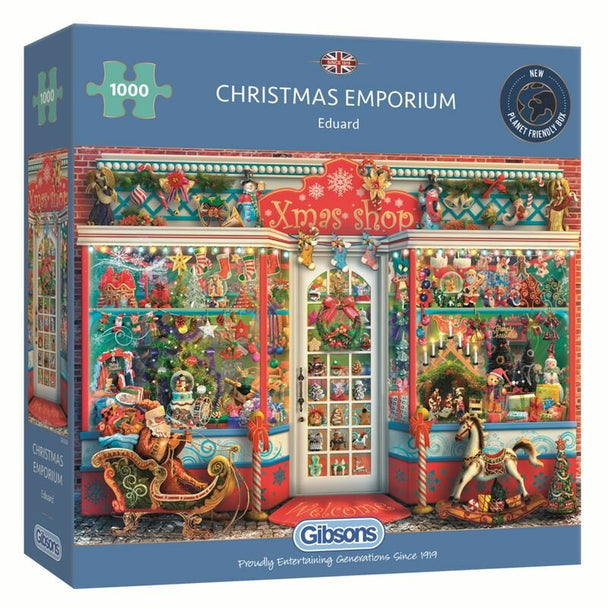Christmas Emporium - Puzzel 1000 stukjes - Gibsons G6328