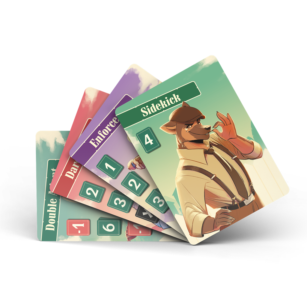 Agent Avenue - bordspel voor 2 spelers van Nerdlab