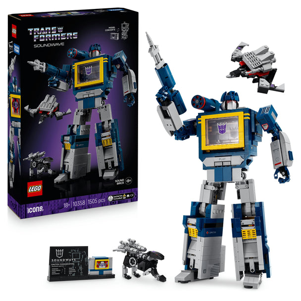 Transformers: Soundwave - LEGO® Icons 10358