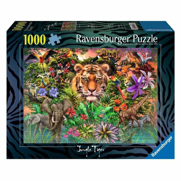 Jungle Tiger - Puzzel 1000 stukjes - Ravensburger 120012733