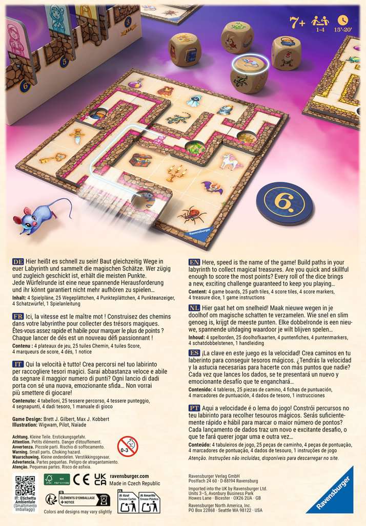 Labyrinth GO! - bordspel van Ravensburger