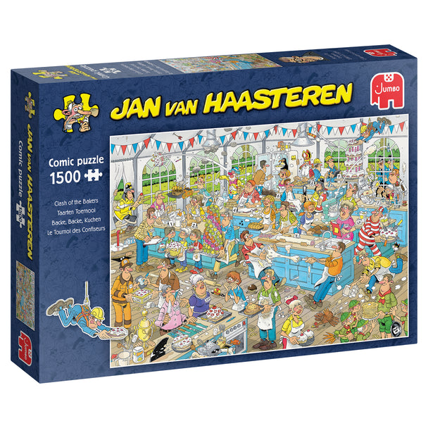 Taarten Toernooi - Jan van Haasteren - Puzzel 1500 stukjes