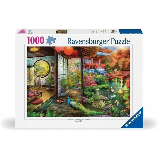 Japanese Garden Teahouse - Puzzel 1000 stukjes - Ravensburger 12000635