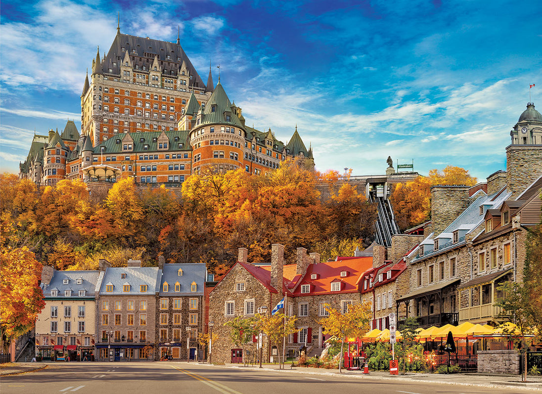 Quartier Petit Champlain, Québec - Puzzel 1000 stukjes - Eurographics 6000-5809