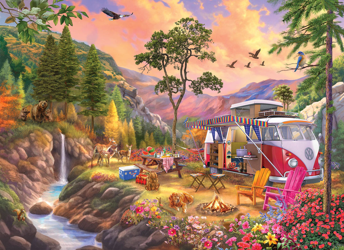 Camper’s Paradise - Puzzel 1000 stukjes - Eurographics 6000-5866