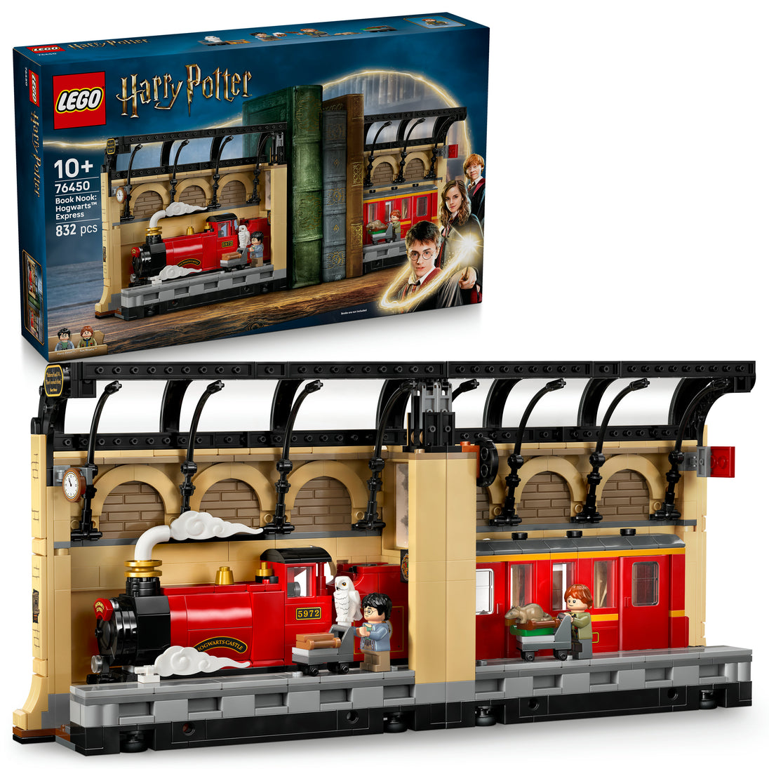 Boekensteun: De Zweinstein™ Express - LEGO® Harry Potter™ 76450