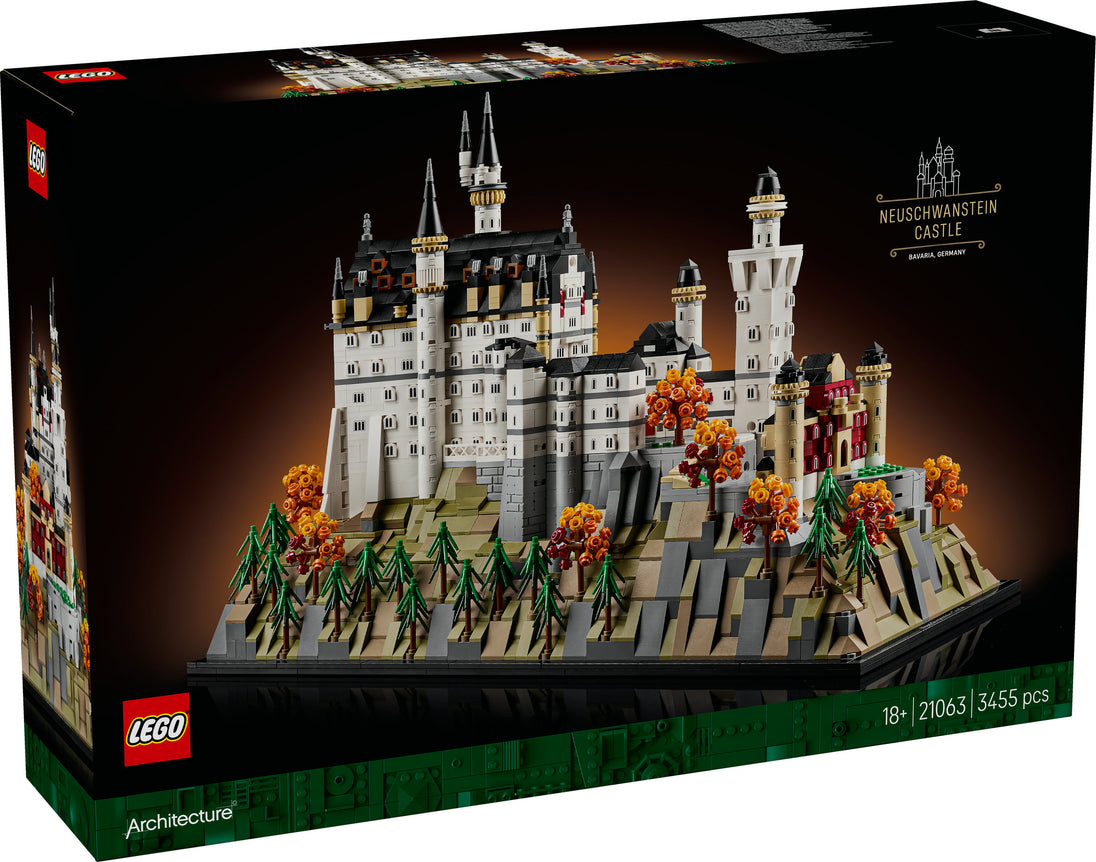 Slot Neuschwanstein - LEGO® Architecture 21063 doos voorkant