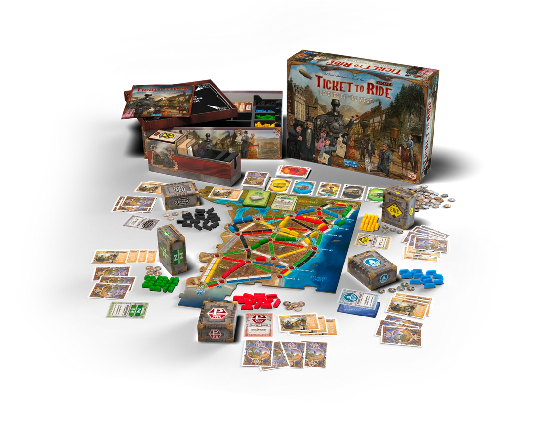 Ticket to Ride Legacy - Legendes uit het westen
