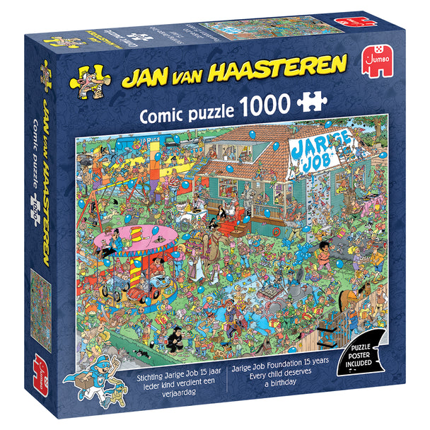 Stichting Jarige Job - Jan van Haasteren - Puzzel 1000 stukjes