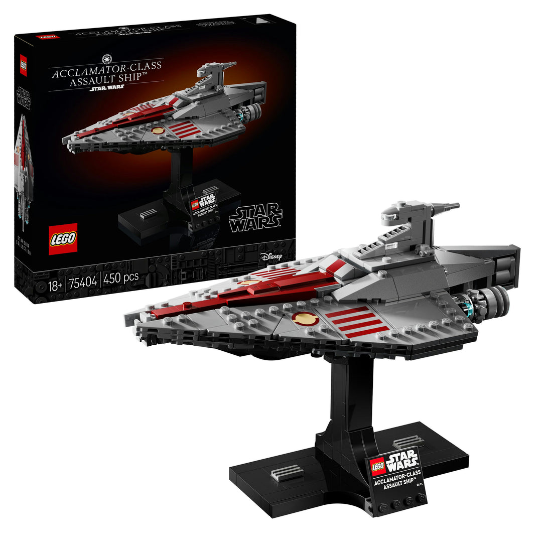 Acclamator-Class Assault Ship™ - LEGO® Star Wars™ 75404