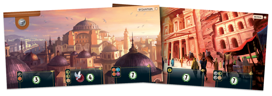 7 Wonders Cities - uitbreiding V2