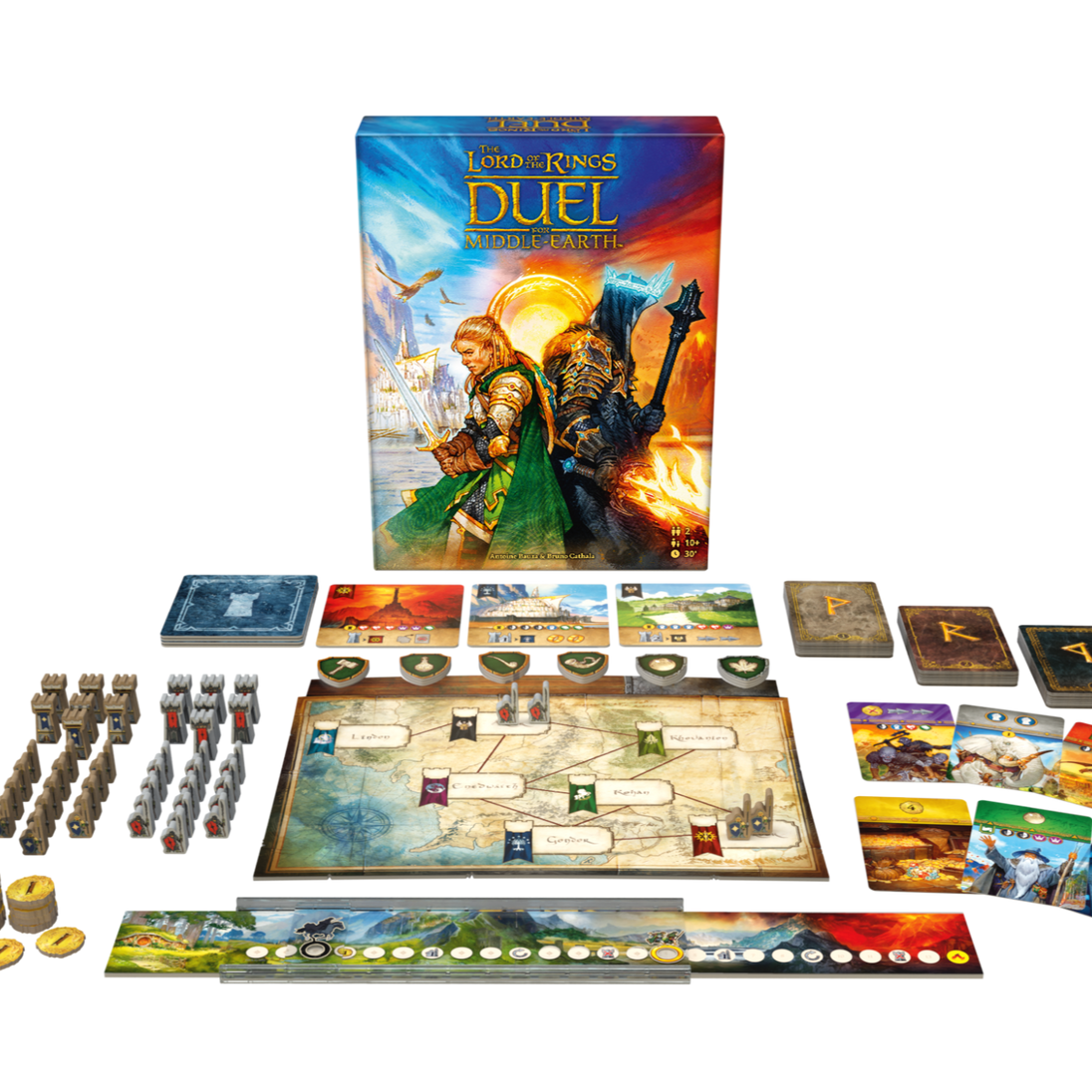 The Lord of the Rings - Duel for Middle-Earth - bordspel