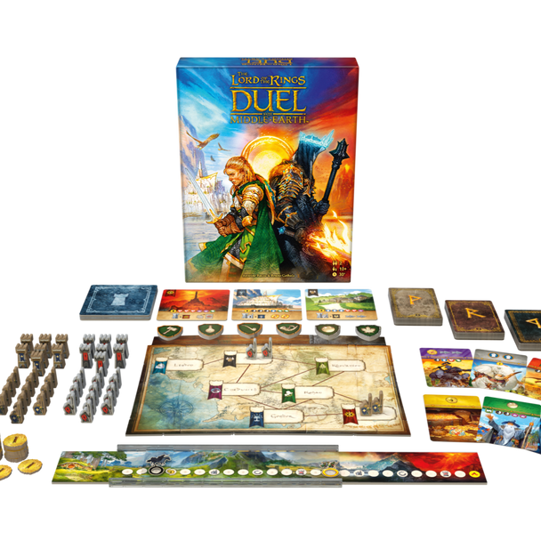 The Lord of the Rings - Duel for Middle-Earth - bordspel