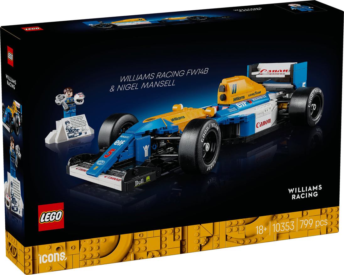 Williams Racing FW14B en Nigel Mansell - LEGO® Icons 10353