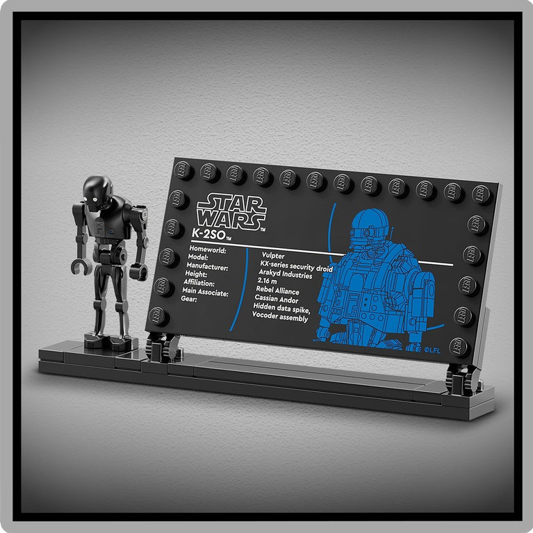 K-2SO™ Security Droid - LEGO® Star Wars™ 75434 informatieplaatje