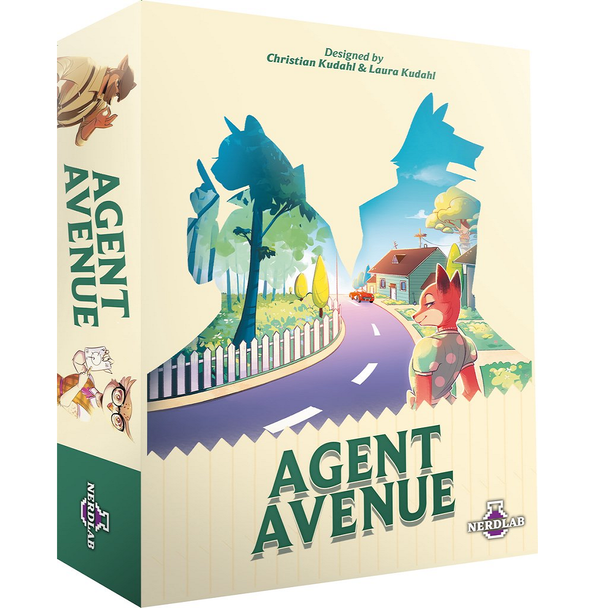 Agent Avenue - bordspel voor 2 spelers van Nerdlab
