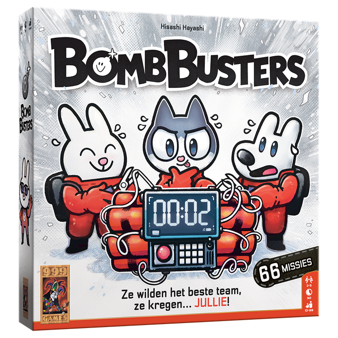 Bomb busters - Coöperatief deductiespel van 999 games