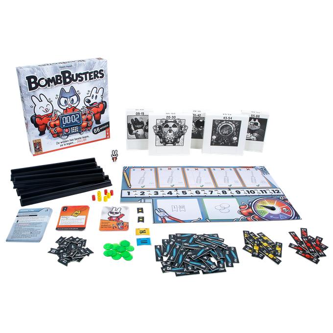 Bomb busters - Coöperatief deductiespel van 999 games