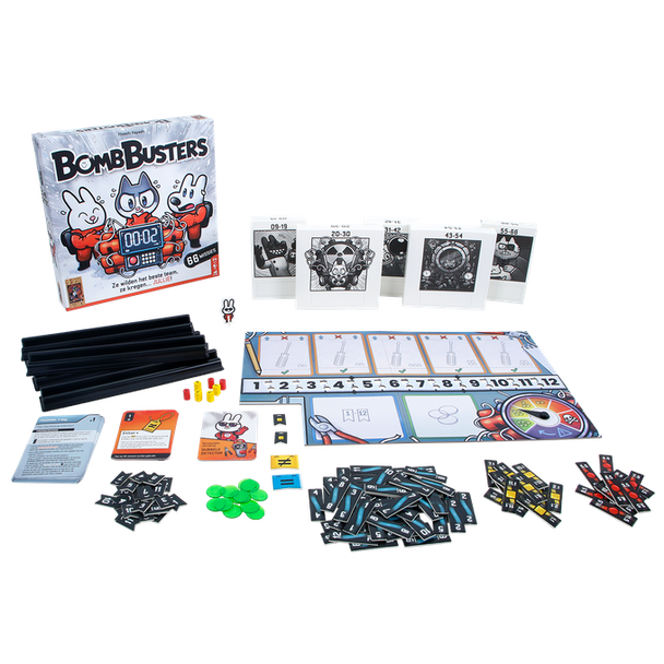 Bomb busters - Coöperatief deductiespel van 999 games